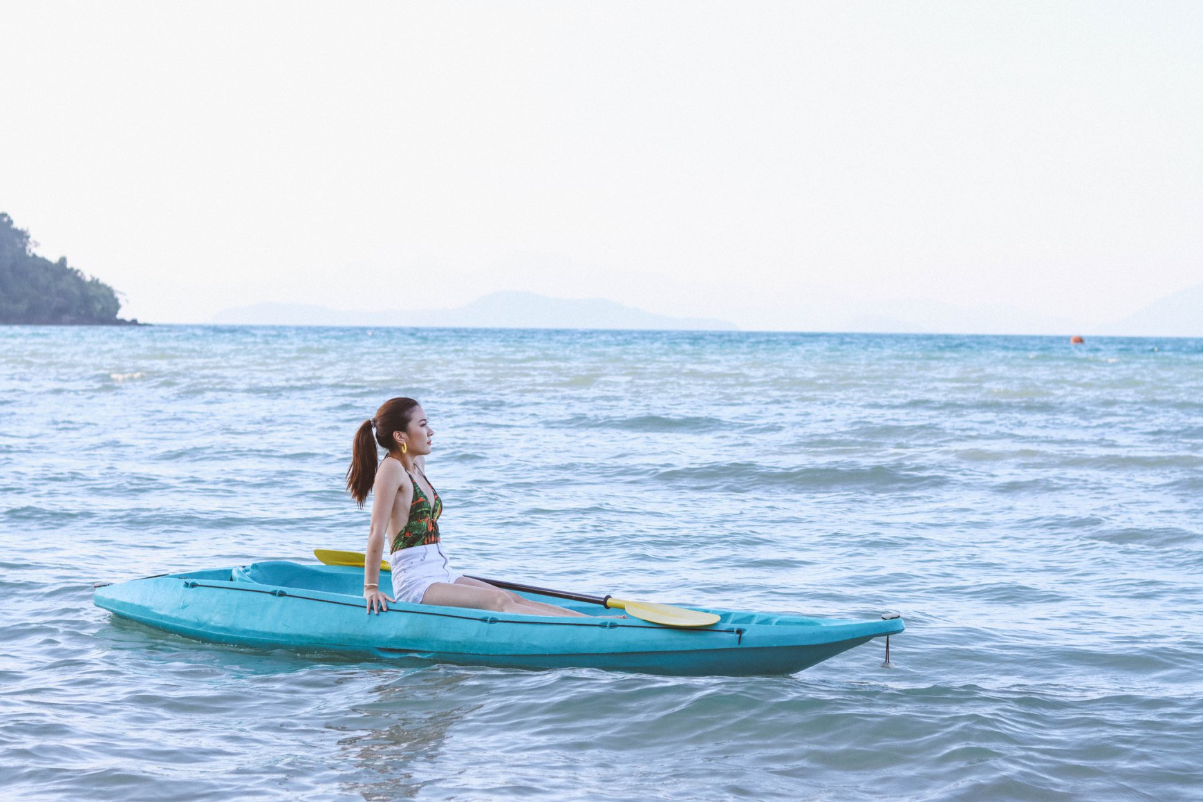 พายเรือคายัค เกาะหมาก