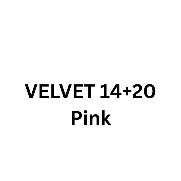 Velvet14+20 Pink