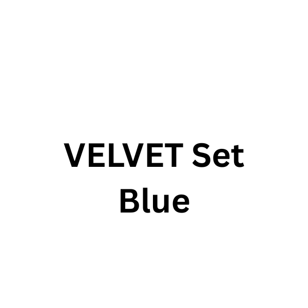 Velvet Set14+20+28+32 Blue