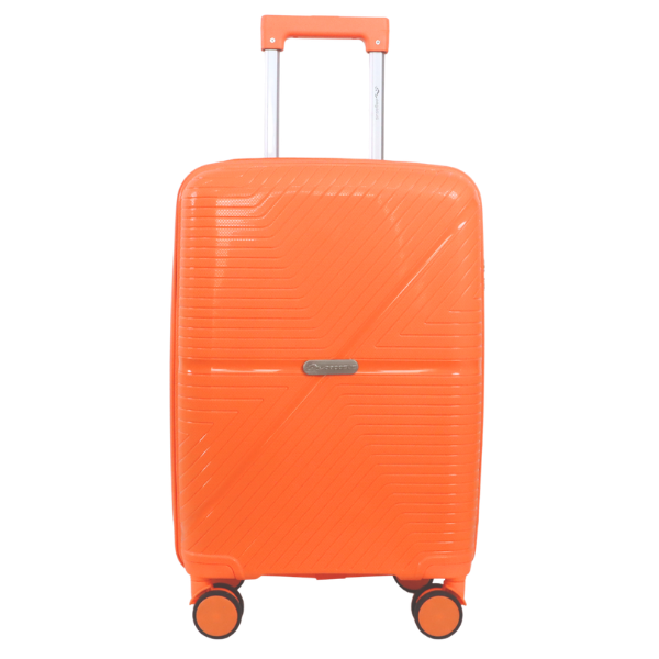 Pegasus กระเป๋าเดินทางล้อลากวัสดุ PP รุ่น Falabella ขนาด 20 นิ้ว สีส้ม