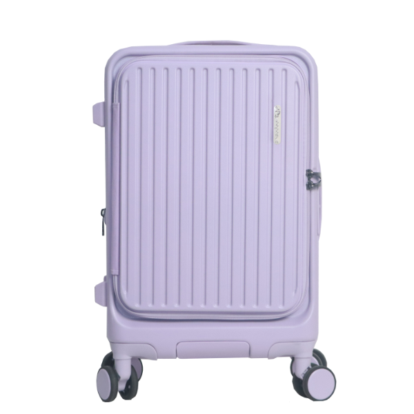 Pegasus กระเป๋าเดินทางเปิดหน้า ขยายข้างได้ รุ่น Phantom ขนาด 28 นิ้ว สีม่วง