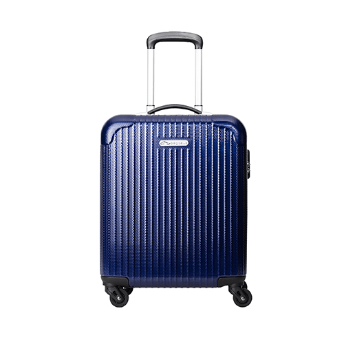 กระเป๋าเดินทางล้อลาก รุ่น Quarter ขนาด 18 นิ้ว สีน้ำเงิน
