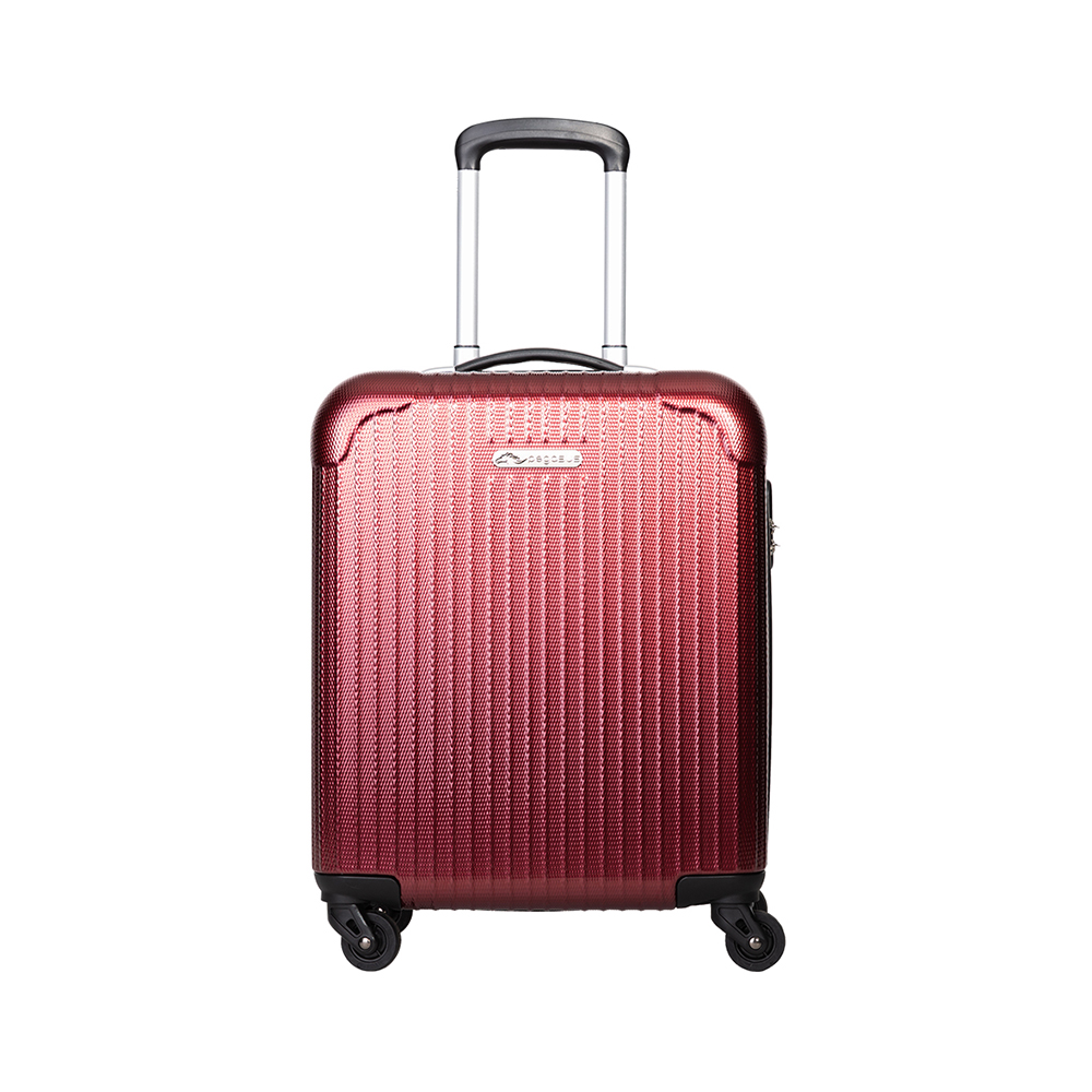 กระเป๋าเดินทางล้อลากขนาด 18 นิ้ว สีแดง รุ่น Quarter
