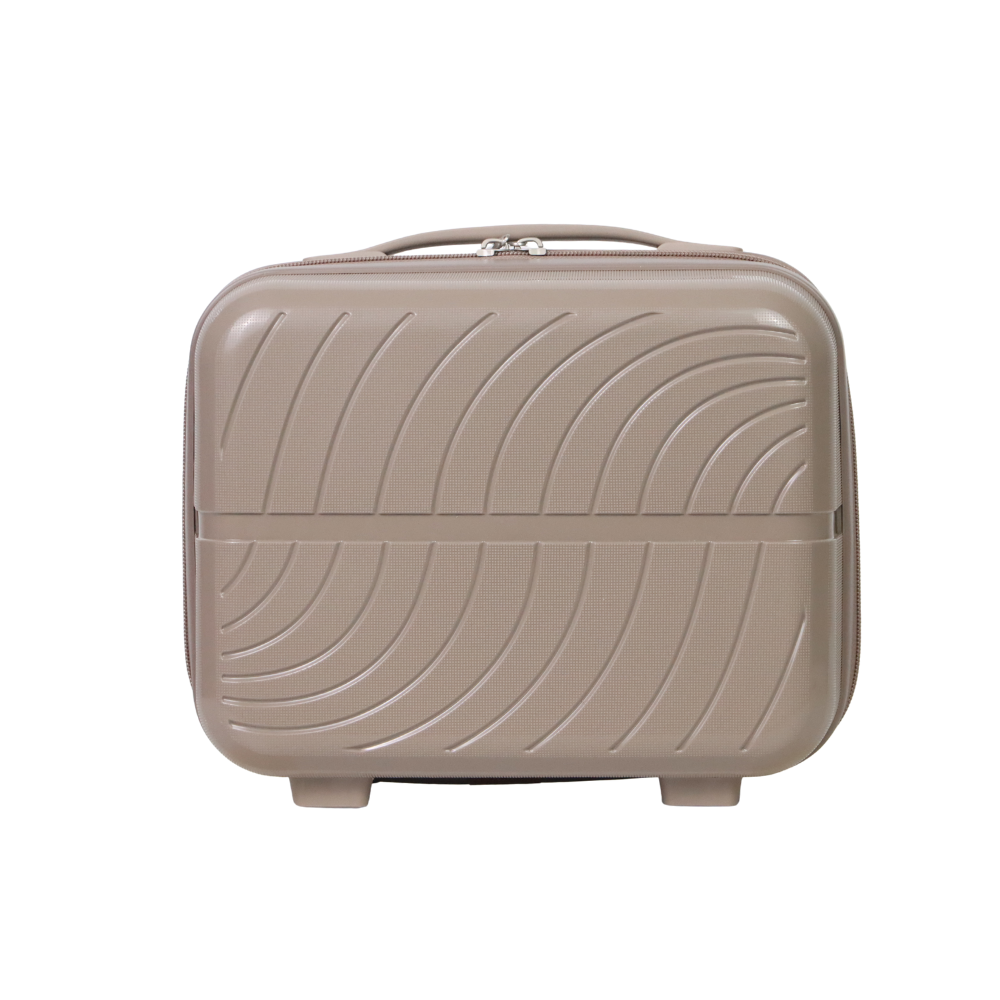 Pegasusกระเป๋าเดินทางล้อลากวัสดุPP รุ่น Velvet ขนาด 14" สีน้ำตาล