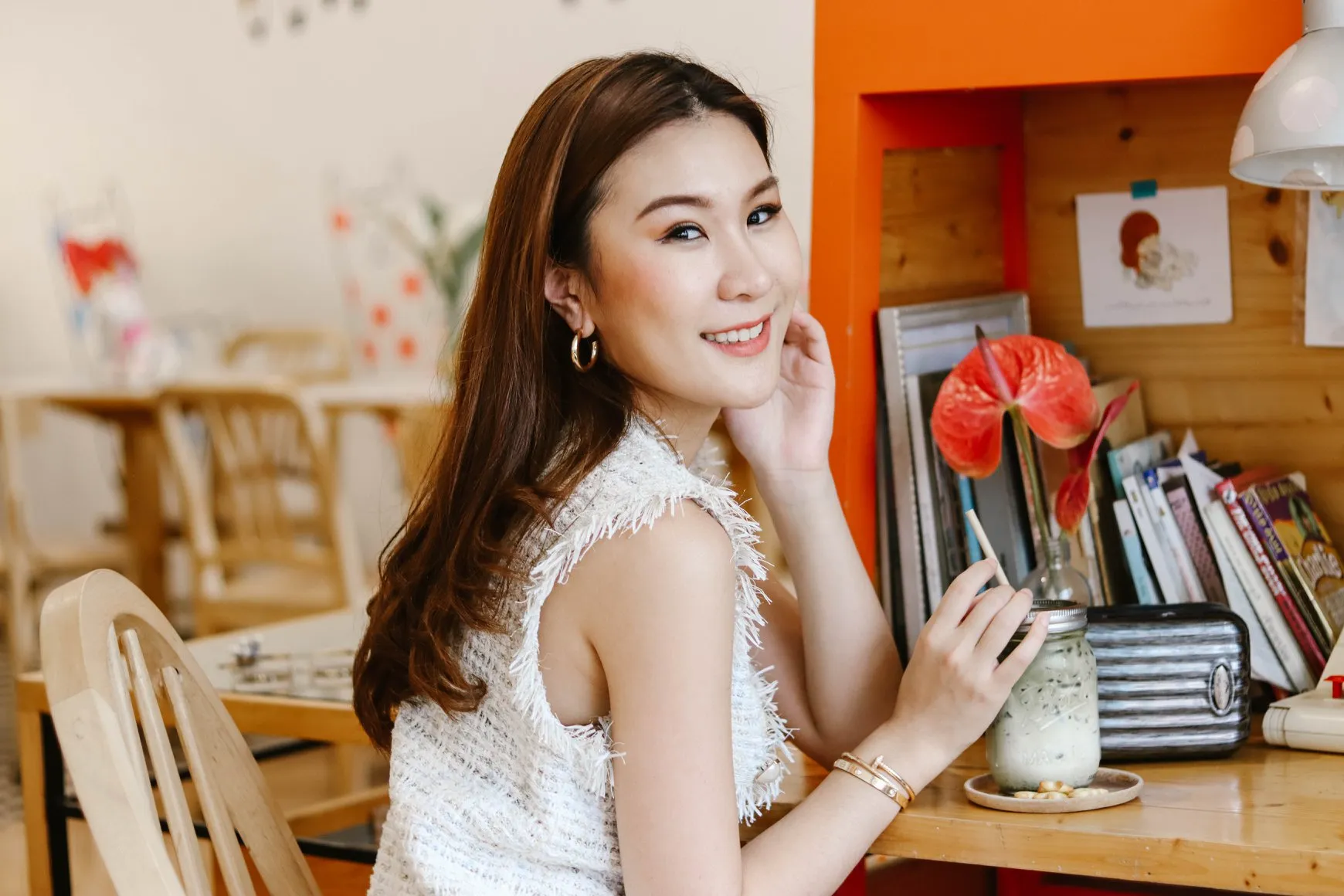 ชีสเค้ก และ นํ้ามะนาวโซดา ร้านบ้านหยก เยาวราช ซอยนานา