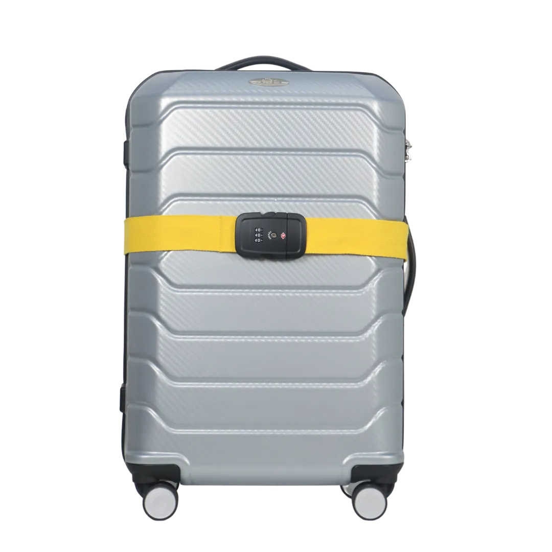 PEGASUS STRAP  สายรัดกระเป๋าเดินทาง สีเหลือง