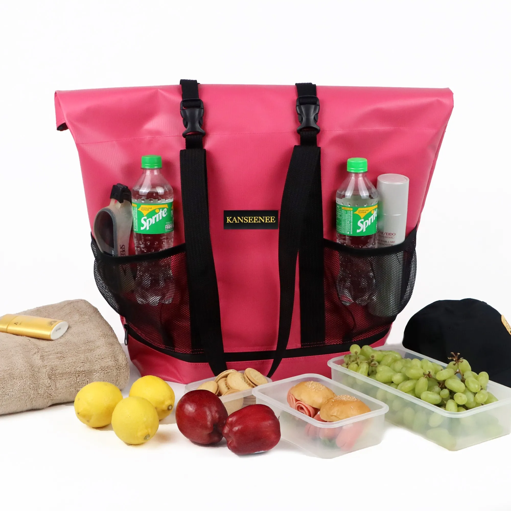 Pegasus Beach Bag กระเป๋าเก็บความร้อนเย็น สีชมพู