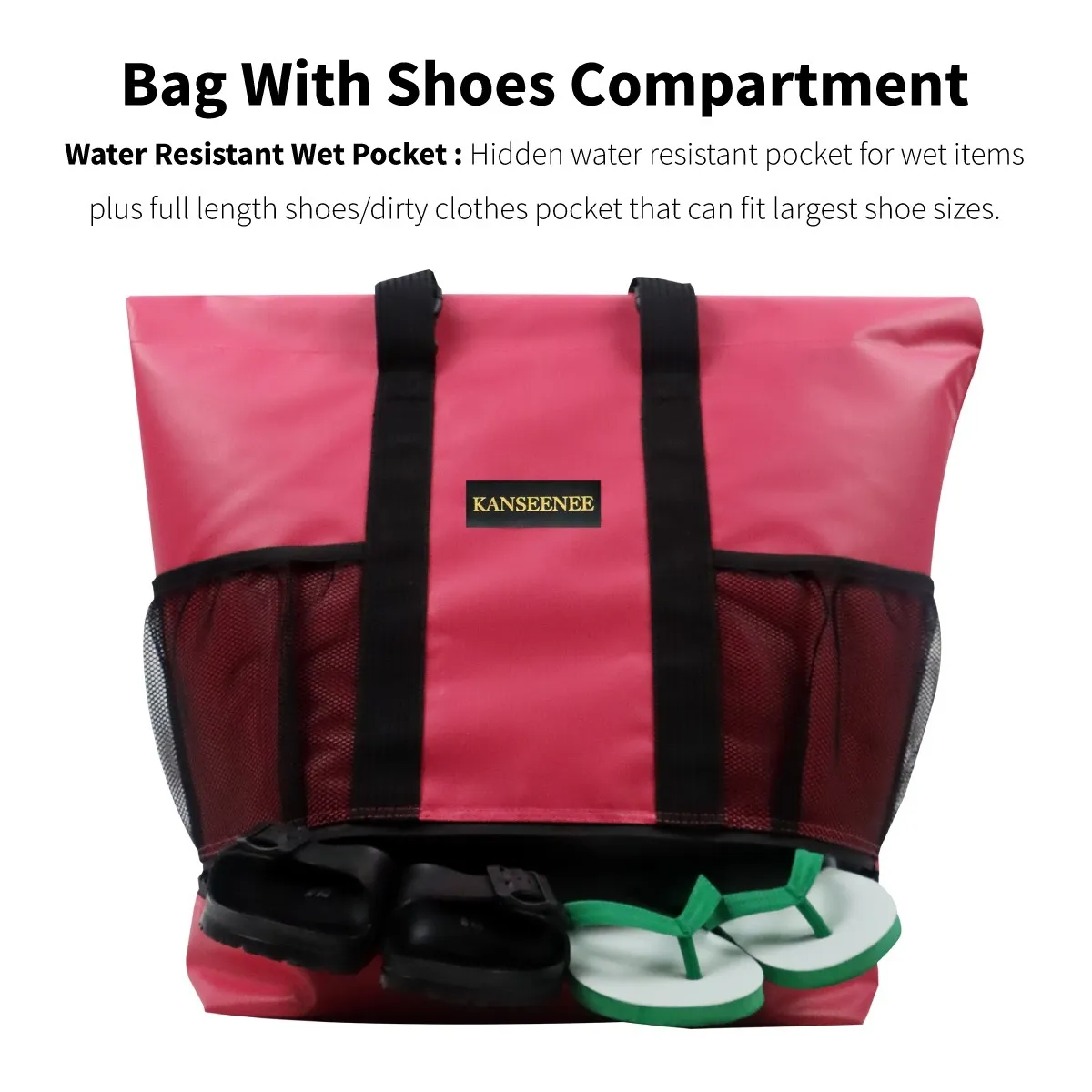 Pegasus Beach Bag กระเป๋าเก็บความร้อนเย็น สีชมพู