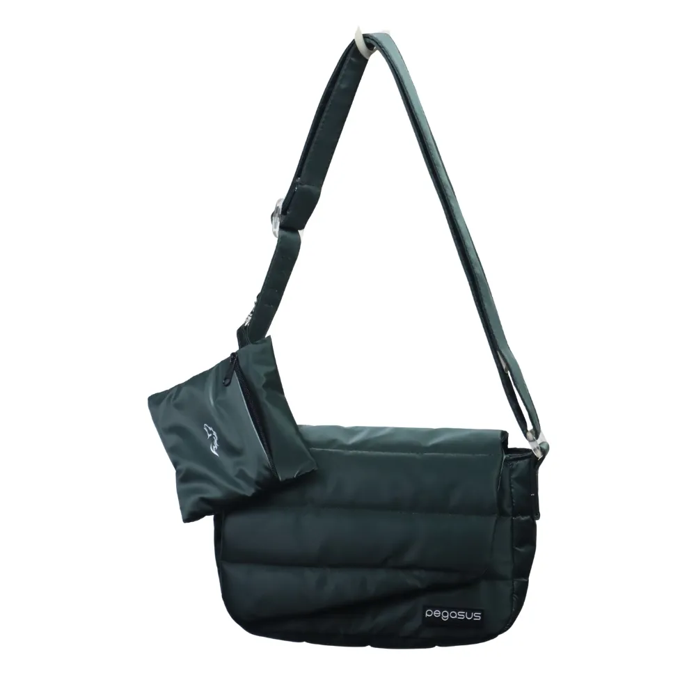 PEGASUS Bloom (Metalic) Crossbody สีเขียว