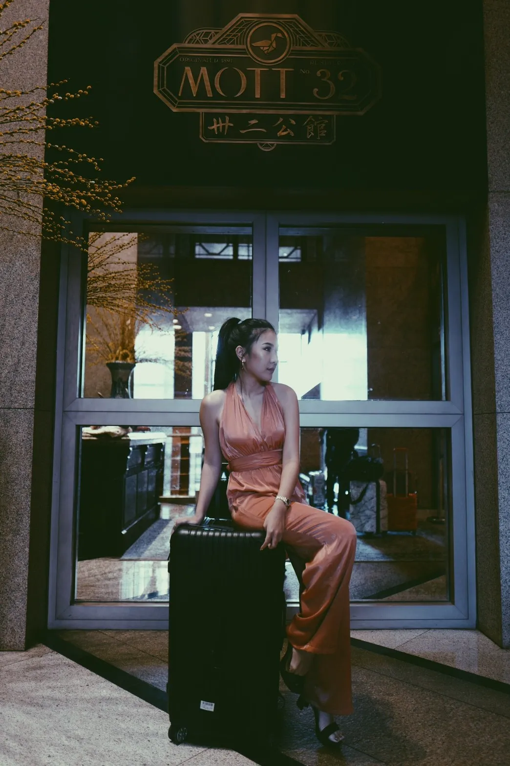 กระเป๋าเดินทาง30นิ้ว สีดํา