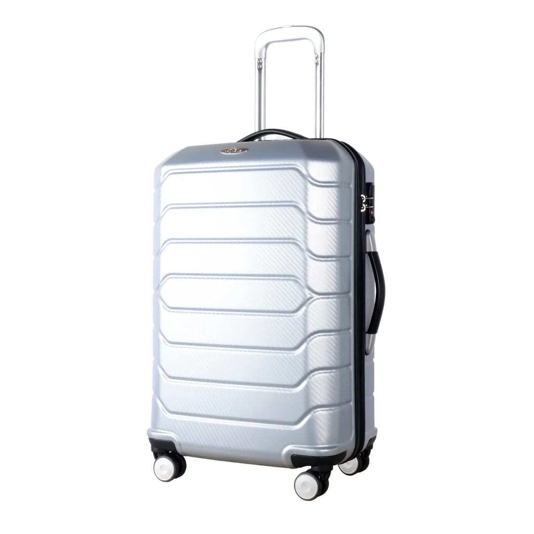 กระเป๋าเดินทางล้อลาก ขนาด 24 นิ้ว มี TSA LOCK รุ่น ESPERIA 24" สีเงิน