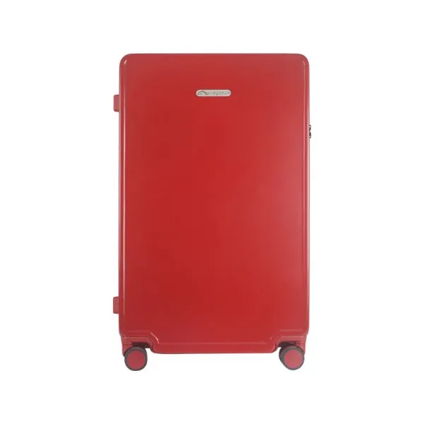 กระเป๋าเดินทางคันชักกว้าง  ขนาด 26 นิ้ว มี TSA Lock  มีช่องเสียบUSB และช่องใส่ขวดนํ้า  รุ่น HARNESS 26" สีแดง