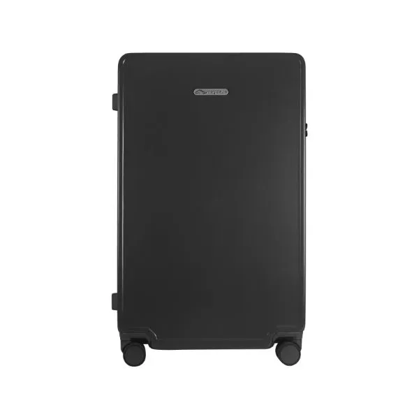 กระเป๋าเดินทางคันชักกว้าง  ขนาด 26 นิ้ว มี TSA Lock  มีช่องเสียบUSB และช่องใส่ขวดนํ้า รุ่น HARNESS 26" สีดำ