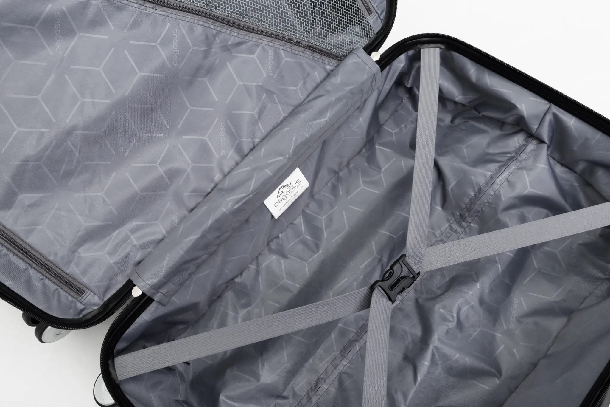 กระเป๋าเดินทางล้อลาก ขนาด 24 นิ้ว มี TSA LOCK รุ่น ESPERIA 24" สีเงิน