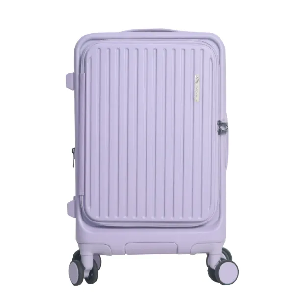 Pegasus กระเป๋าเดินทางเปิดหน้า ขยายข้างได้ รุ่น Phantom ขนาด 20 นิ้ว สีม่วง