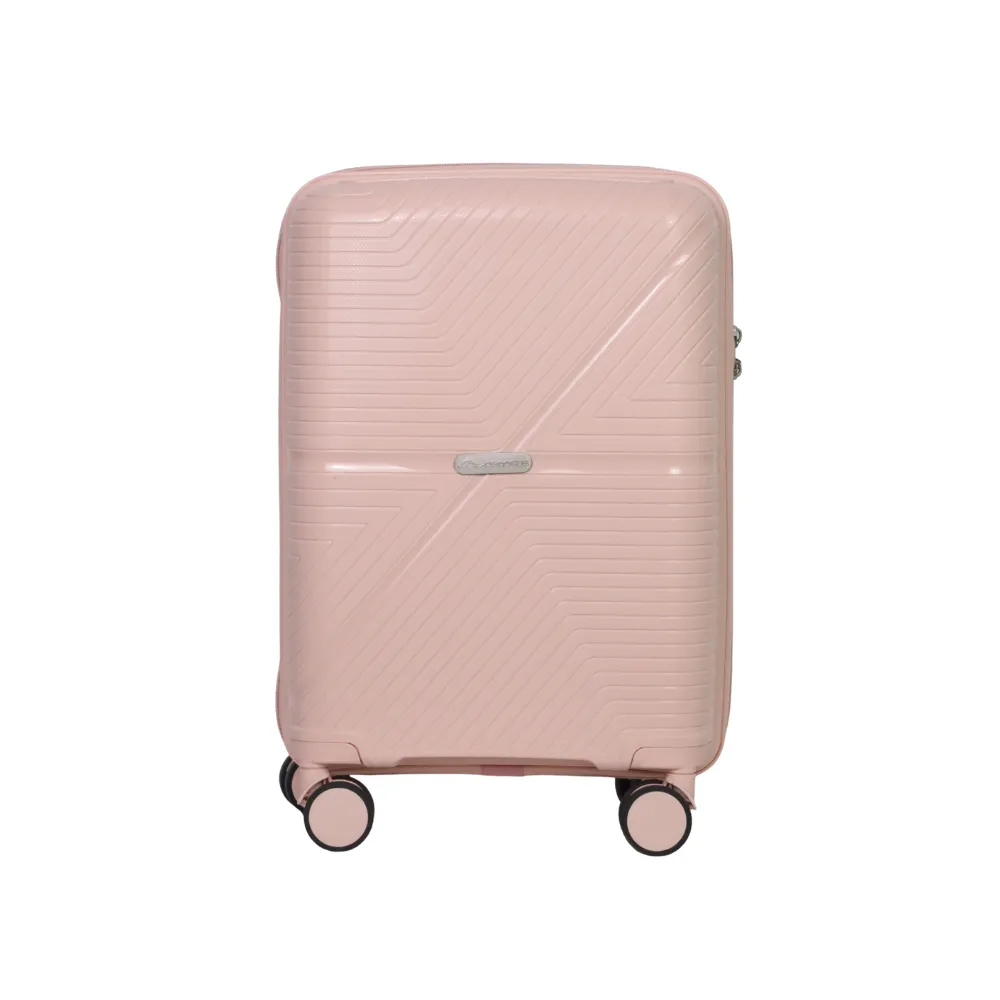 Pegasus กระเป๋าเดินทางล้อลากวัสดุ PP รุ่น Falabella ขนาด 20 นิ้ว สีชมพู