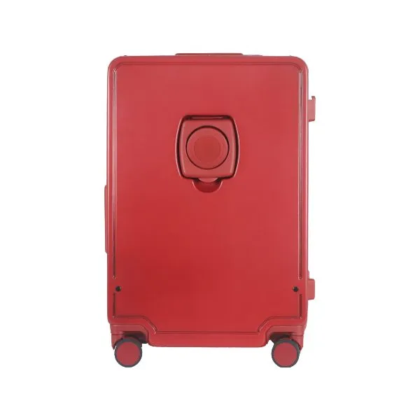กระเป๋าเดินทางคันชักกว้าง  ขนาด 20 นิ้ว มี TSA Lock  มีช่องเสียบUSB และช่องใส่ขวดนํ้า รุ่น HARNESS 20" สีแดง