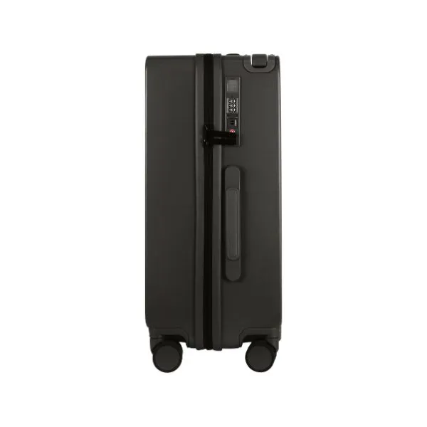 กระเป๋าเดินทางคันชักกว้าง  ขนาด 20 นิ้ว มี TSA Lock  มีช่องเสียบUSB และช่องใส่ขวดนํ้า รุ่น HARNESS 20" สีดำ