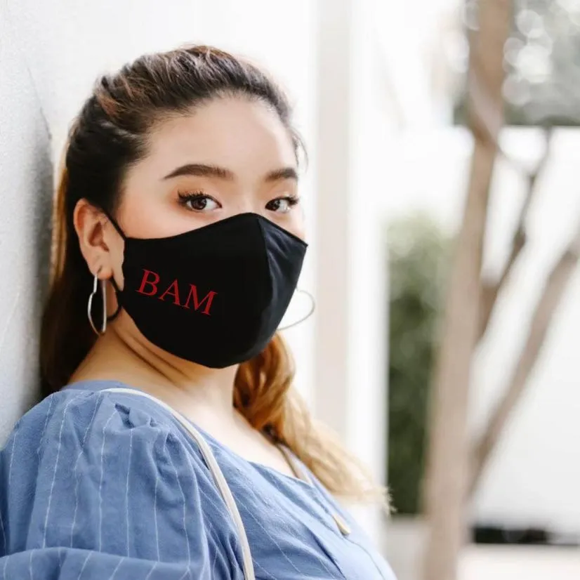 หน้ากากผ้าสกรีนชื่อ Pegasus  Sport + For XL XXL ปรับระดับสายได้