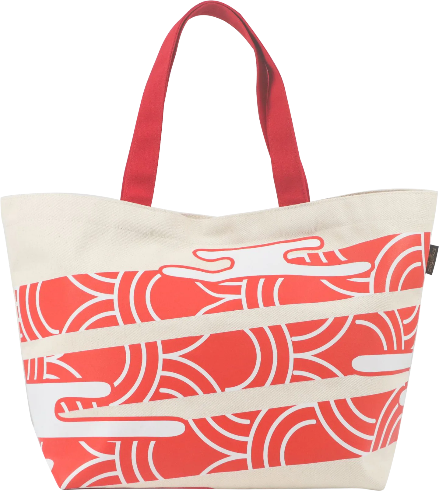 PEGASUS "CNY Lucky Tote Bag"  2024 กระเป๋า Tote ตรุษจีน ปีมังกร สีขาว โชคดี