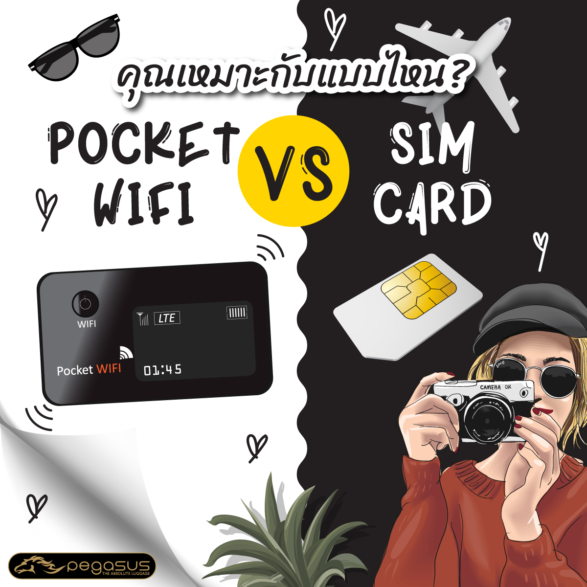 Pocket wifi VS Sim card