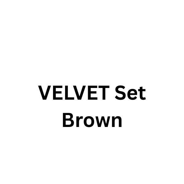 Velvet Set14+20+28+32 Brown