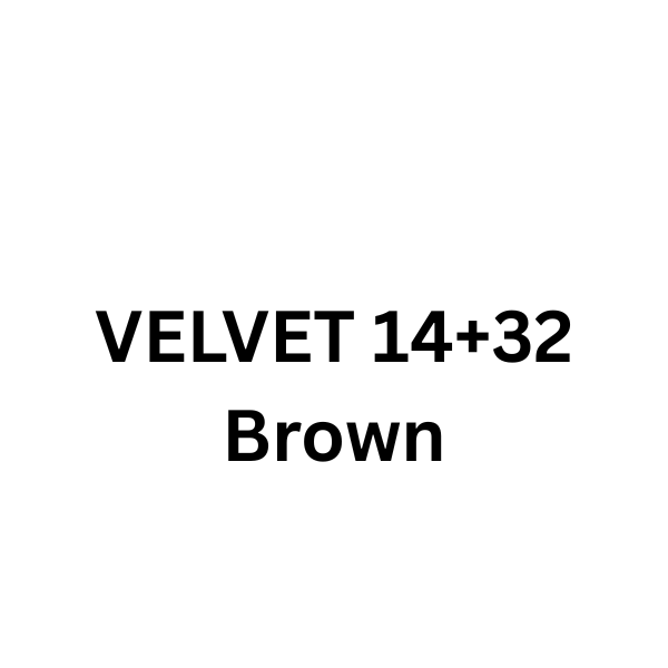 Velvet Set14+32 Brown